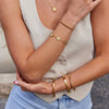 Golden lucky bracelet