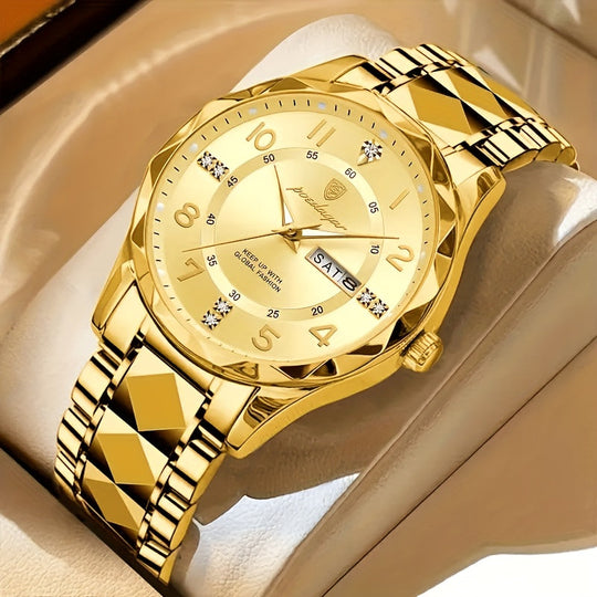 Montre de sport multifonction étanche pour hommes – Titane