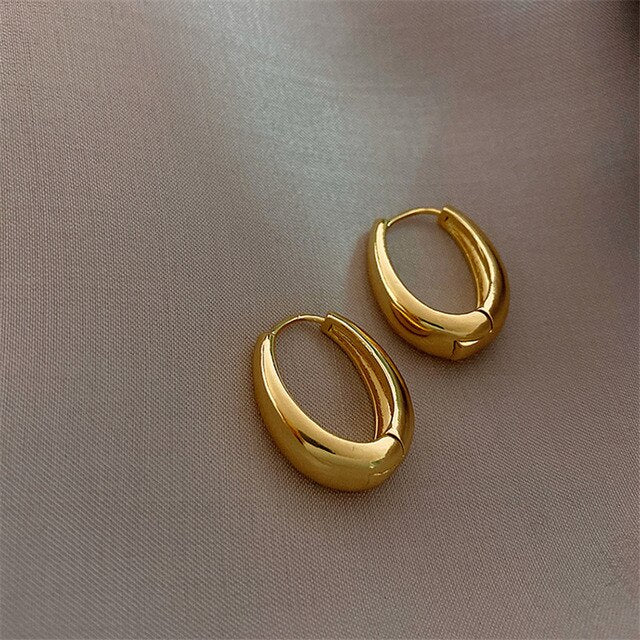 Klassieke Gouden Hoepeloorbellen