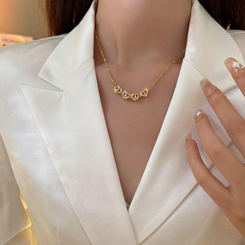 Collier Trèfle – Bonheur, Amour & Confiance pour ton Cou