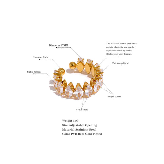 Anello di Lusso Lucido
