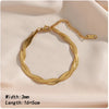 Twist necklace and bracelet