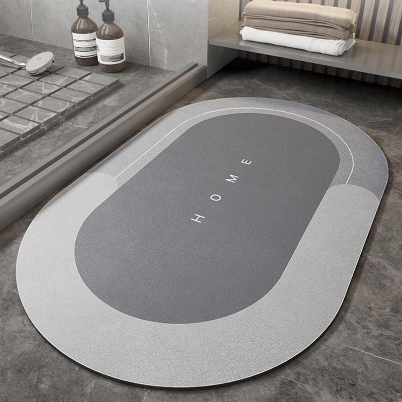 Sneldrogende badmat | Superabsorberende antislip vloermat voor de badkamer