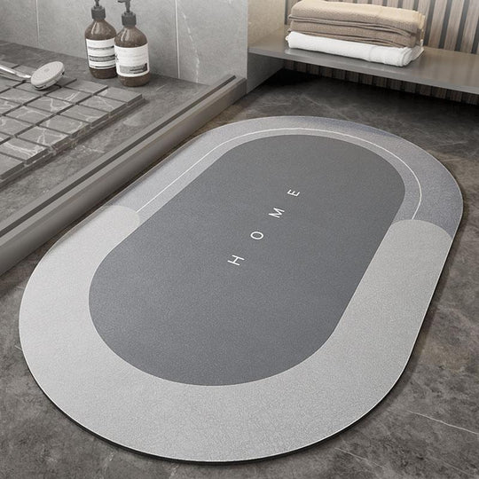 Tappetino da bagno ad asciugatura rapida | Tappetino da pavimento antiscivolo superassorbente per il bagno