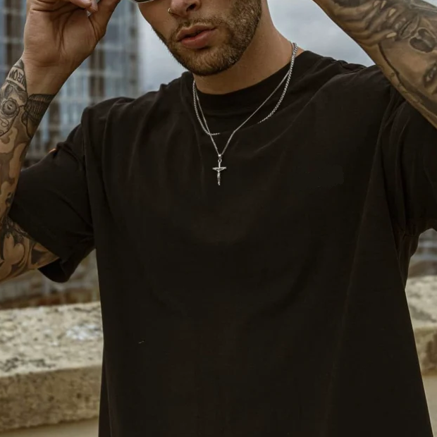 Collana da uomo con croce – Salvator