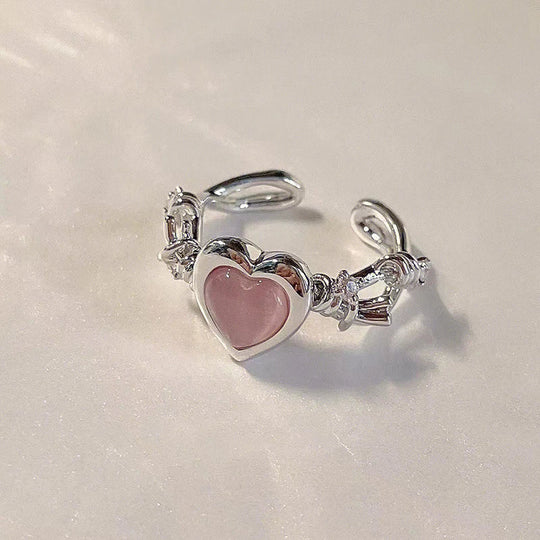 Anello Regolabile Antiossidante per Cuore