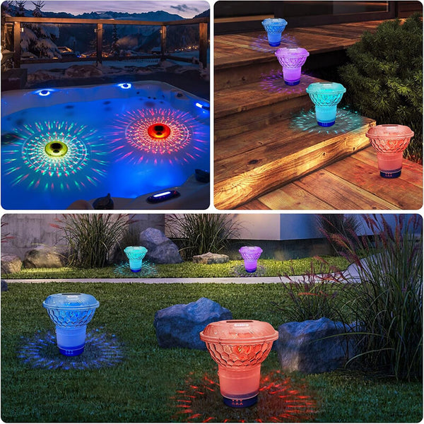 Flotteur de chlore pour piscine solaire