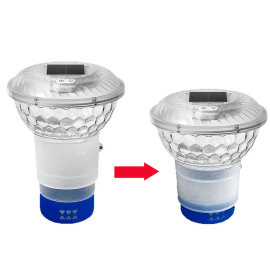 Flotteur de chlore pour piscine solaire