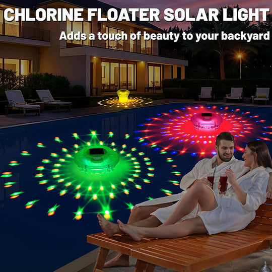Flotteur de chlore pour piscine solaire