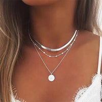 Collana d'argento per donne