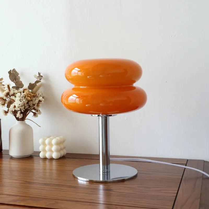 Macaron Glazen Tafellamp