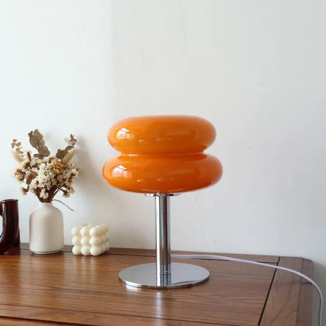 Macaron Glazen Tafellamp