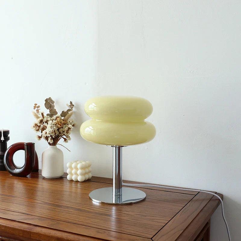 Macaron Glazen Tafellamp