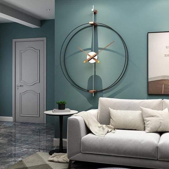 HaloWall Clock – Moderne zwevende wandklok