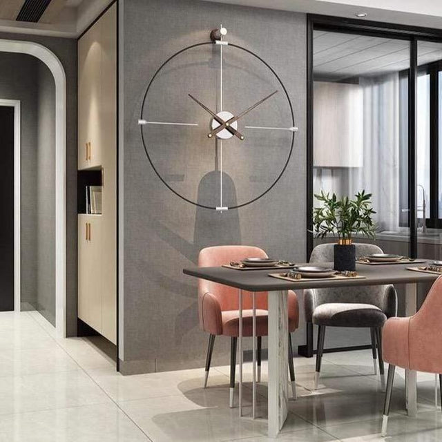 HaloWall Clock – Moderne zwevende wandklok
