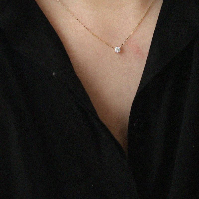 Shining Zircon | Unica Collana con Zirconia Brillante