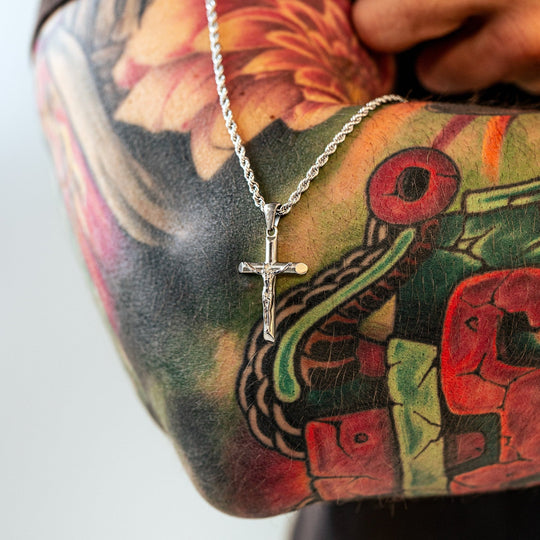 Collana da uomo con croce – Salvator