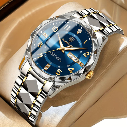 Montre de sport multifonction étanche pour hommes – Titane