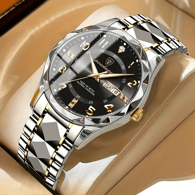 Multifunctional Waterproof Sports Watch for Men – Titanium