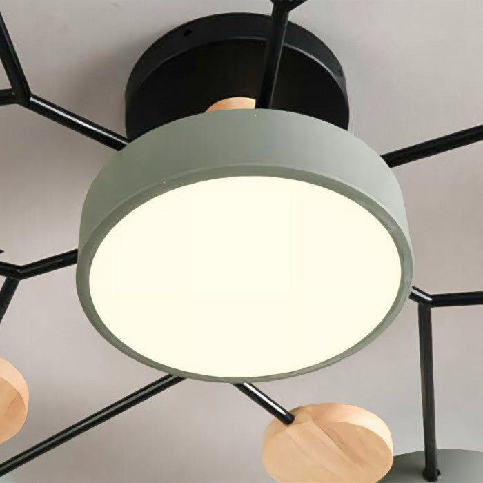 Scandinavian ceiling light – lightness in light form