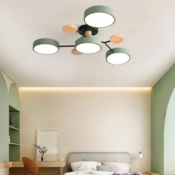 Scandinavian ceiling light – lightness in light form