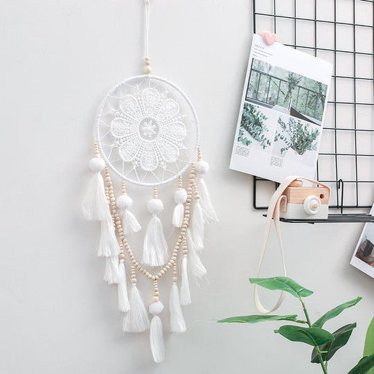 Boho Wall Hanging with Sun and Moon Design