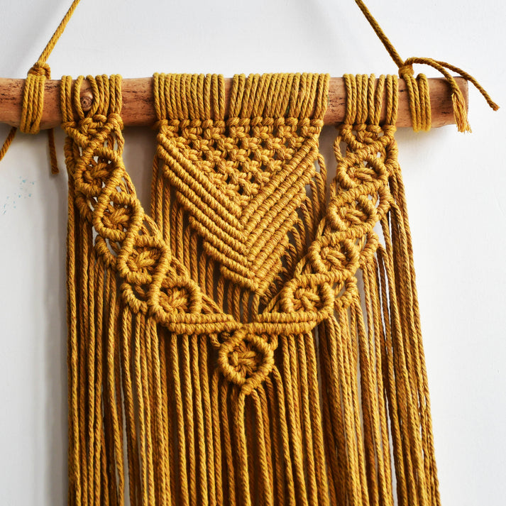 Boho Macramé Wall Hanger