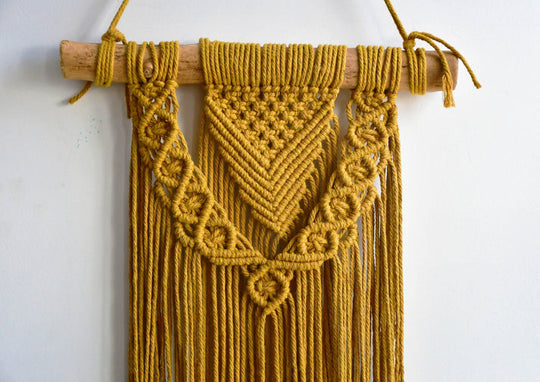Boho Macramé Wall Hanger