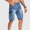 Heren Denim Cargo Shorts – Zomerkleding
