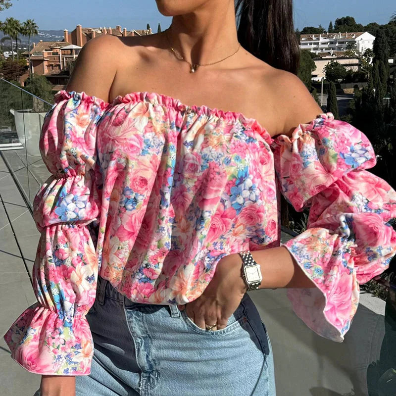 Dames Boho Blouse | Bloemenprint
