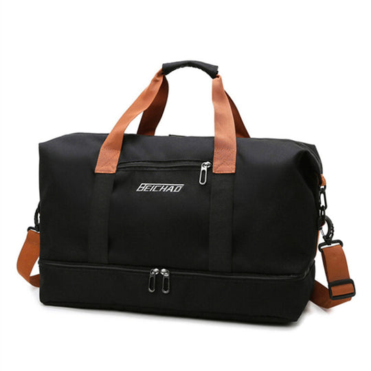 Borsa da viaggio e sport - borsa pratica per vacanze, sport, weekend fuori porta o gita di un giorno - per uomini e donne