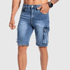 Heren Denim Cargo Shorts – Zomerkleding