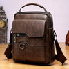 Kleine Leren Crossbody Schoudertas voor Mannen