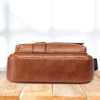 Kleine Leren Crossbody Schoudertas voor Mannen