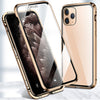 Magnetische 360° Glas Beschermde iPhone hoesje