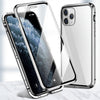 Magnetische 360° Glas Beschermde iPhone hoesje