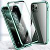 Magnetische 360° Glas Beschermde iPhone hoesje