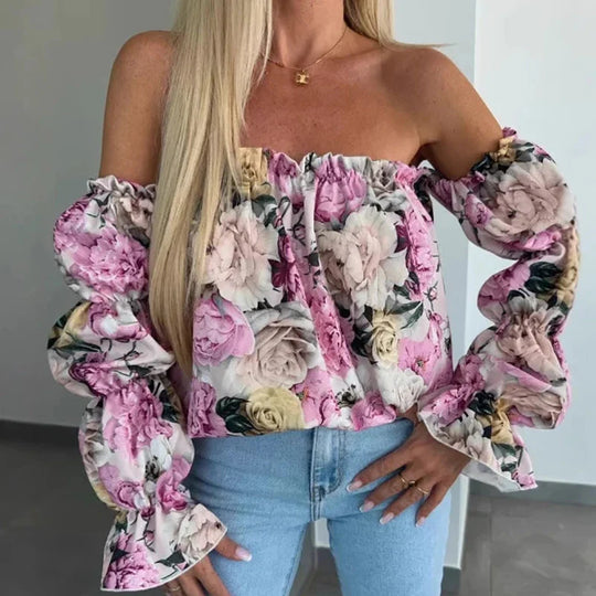 Camicetta Boho da donna | Stampa floreale