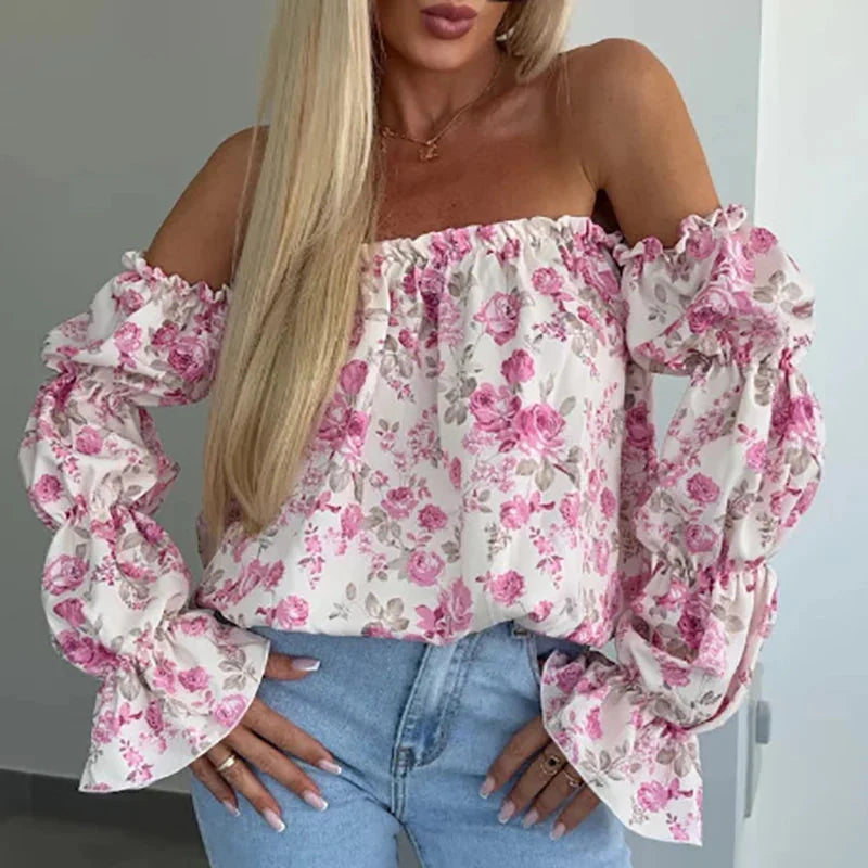Camicetta Boho da donna | Stampa floreale