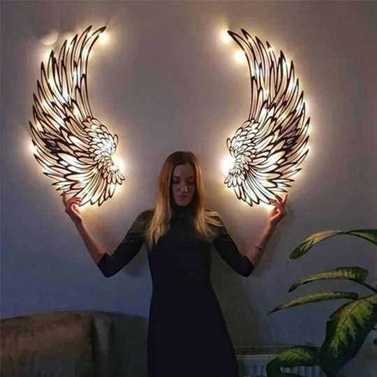 Decoration with Angel Wings