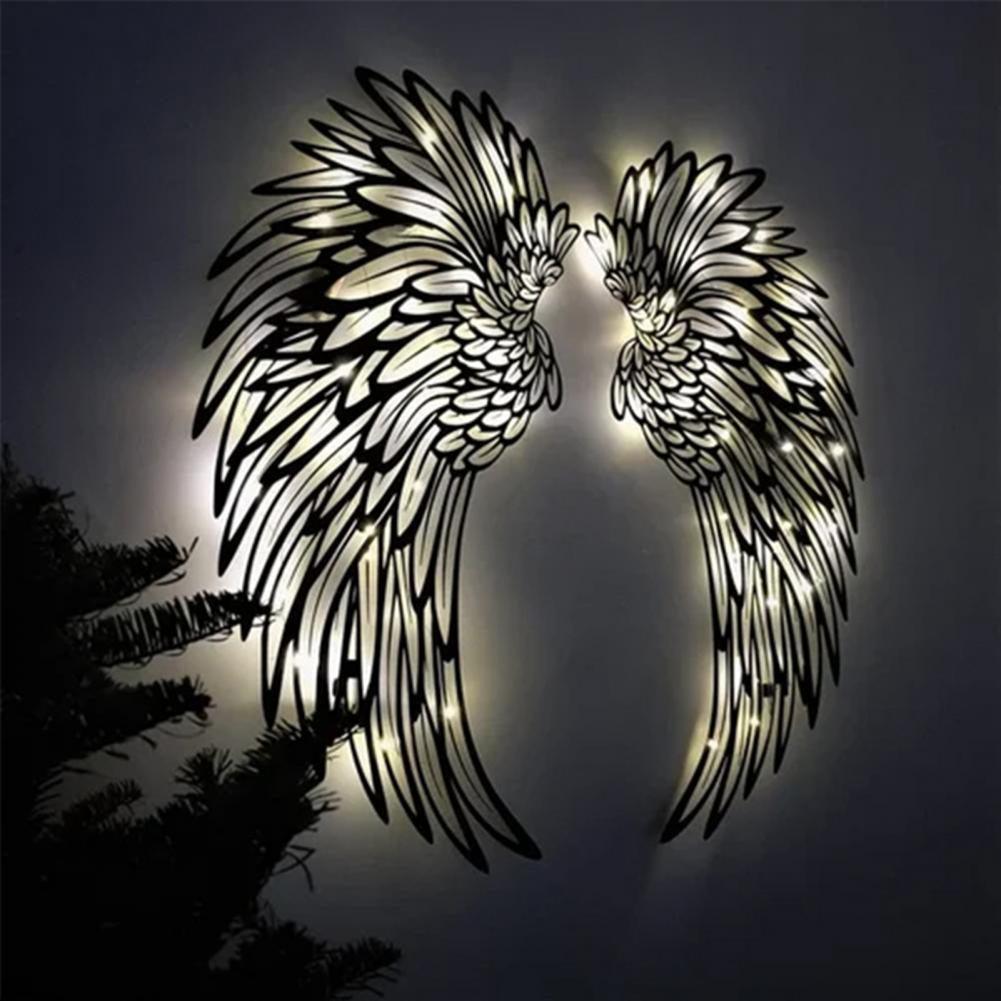 Decoration with Angel Wings