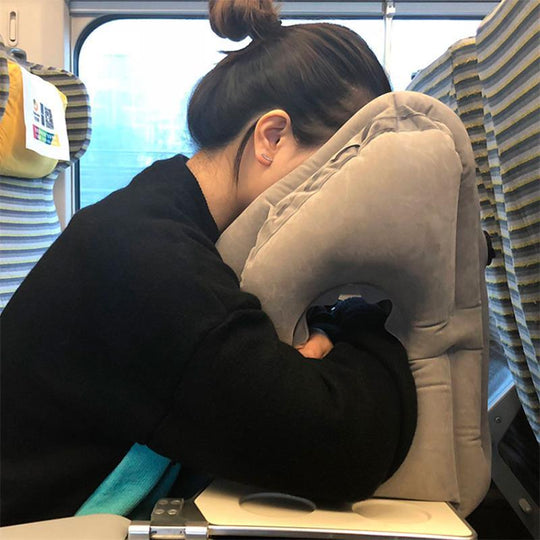 Inflatable Comfort Pillow - Ideal for Traveling, Camping & Relaxing