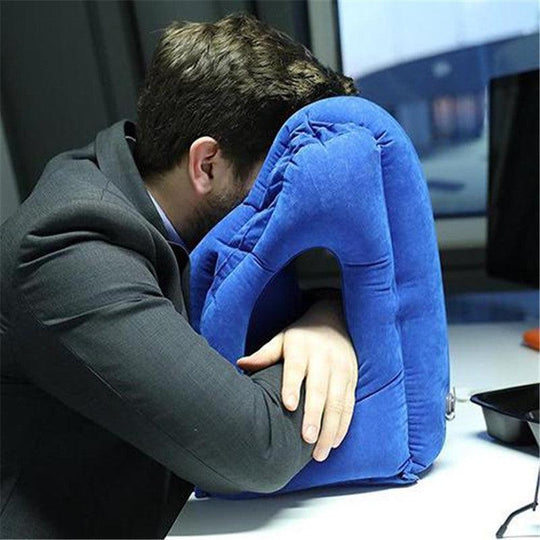 Inflatable Comfort Pillow - Ideal for Traveling, Camping & Relaxing