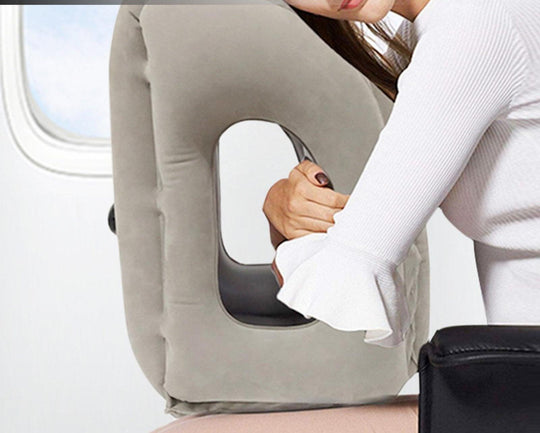 Inflatable Comfort Pillow - Ideal for Traveling, Camping & Relaxing