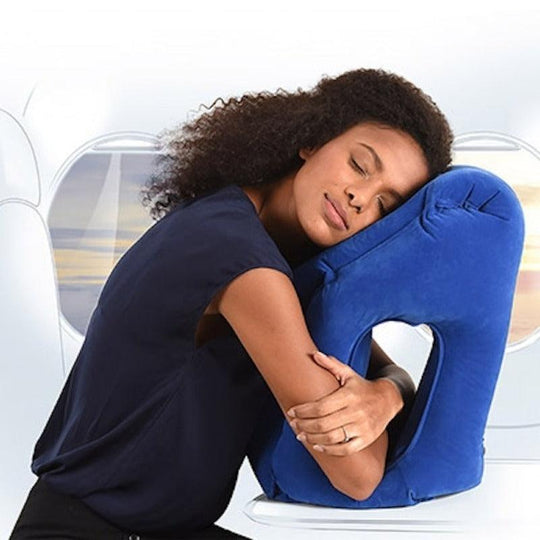 Inflatable Comfort Pillow - Ideal for Traveling, Camping & Relaxing